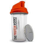 Protein Works - Protein Shaker with Mixerball, Water Bottle, 700 ml