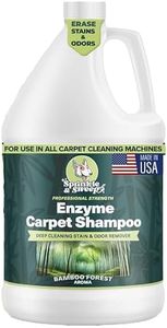 Sprinkle & Sweep Enzyme Carpet Shampoo - Carpet Cleaner Solution to Eliminate Tough Stains & Neutralize Odors at the Source - Car, Furniture, Carpets & Rug Cleaner - Use with All Machines (1 Gallon)