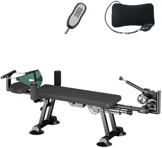 ZGGJZKV Fitness Full Body Traction Bed, Home Portable Back Decompression Table, Cervical & Lumbar Traction Table, for Tension Relief and Back Stretching