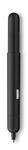 LAMY Pico Medium Tip Ball Point Pen | Small & Handy Pocket Pen | Matte Black Lacquer Finish | Smooth Refillable Pen With Compact Refill M 22 M Black