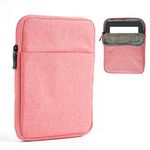 E-Reader Sleeve for Kindle 6-7 Inch Device, Ereader Protective Pouch Tablet Protective Cover E-Reader Sleeve Case (Pink)