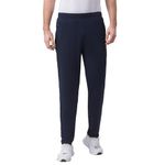 berge' New Men's Instadry Ultra Slimfit Track Pant with Secure Zipper Side Pockets for Sports|Exercise|Gym| Running| Work from Home|Causal Comfort (Navy Blue, M)