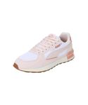 Puma Womens Graviton White-Island Pink-Deeva Peach Sneaker - 4 UK (38706764)