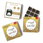 Royal Sandal Incense Bricks (3 x 9 Bricks) Refill Pack by Aromafume | Made with Sandal Flower & Sandalwood | Ideal for Prayer and Rituals | Natural, Low Smoke, Non Toxic Incense Bricks