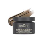 Origins Clear Improvement Rich Purifying Charcoal Face Mask | Purifies Dry Skin | With Bamboo Charcoal, Shea Butter & Clay, 75 ml