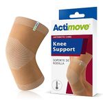 Actimove® ARTHRITIS CARE Knee Support - Light Compression Support and Therapeutic Warmth For Knee Arthritis - Heat-Retaining Ceramic Fibre Yarns - Beige, Medium