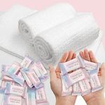 Compressed Towel Tablets, 22 pcs Large Disposable Face Towel & 40 X 25 cm Disposable Washcloths, Camping Towel Portable, Soft Reusable Paper Towel for Travel Kitchen Hiking Outdoor Sport Beauty