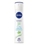 NIVEA Fresh Pure Deodorant Spray (150 ml), Deodorant without Aluminium (ACH) with Jasmine Fragrance and Refreshing Formula, Deodorant with 48-Hour Protection and Unique Infinifresh Formula