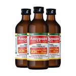 AIMIL Amypure Syrup - 200ml (Pack of 3) | Ayurvedic Blood Purifier | For Bacterial & Fungal Skin Infections and Allergies