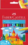 Faber-Castell Castle 554202 Felt Tip Pens Pack of 24 in Cardboard Case