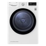 LG FDV709W EcoHybrid 9kg Tumble Dryer - White