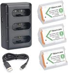 NP-BX1 Newmowa Replacement Battery (3-Pack) and 3-Channel USB Charger set for Sony NP-BX1 and Sony DSC-RX100,DSC-RX100 II,DSC-RX100M II,DSC-RX100 III,DSC-RX100 IV,DSC-RX100 V/VII,ZV-1