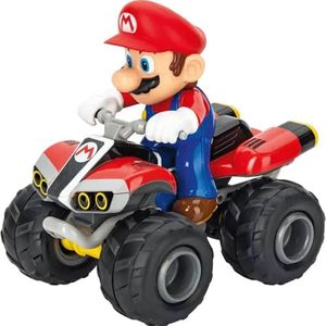 Carrera RC Nintendo Mario Kart 2.4 GHz Radio Remote Control Toy Car Vehicle - Mario Quad