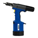 Gesipa 1458086 "Fire Fox 2" M6 Pneumatic-Hydraulic Blind Rivet Nut Tool, Blue/Black