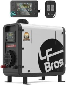 LF Bros 110V/12/24V 5KW Diesel Heater with Timer, Compact Diesel Air Diesel