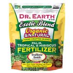 Dr. Earth Exotic Blend Palm, Tropical & Hibiscus Fertilizer Polybag, 4 lb