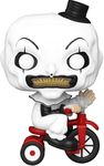 Funko Pop! Movies: Terrifier - Art the Clown With Bike - Collectable Vinyl Figure - Gift Idea - Official Merchandise - Toys for Kids & Adults - Movies Fans - Model Figure for Collectors and Display