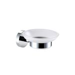 Bathroom Toilet Soap Dish Holder Stainless Steel 18/10, Polished Finish