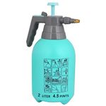 ORILEY 2 LTR Multipurpose Classic Sprayer Hand Powered Water Spray Bottle for Gardening Pesticide Sanitising Car & Bike Wash Home & Garden