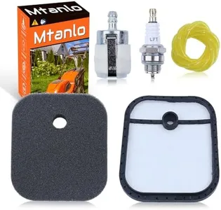 Mtanlo Air Pre Fuel Filter Hose Spark Plug Kit For Red Max BCZ230TS BCZ2450 BCZ3050, Air Filter, Air Pre Filter, Fuel Filter, Fuel Hose, Spark Plug