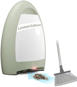 EyeVac Home Touchless Vacuum Automatic Dustpan - Great for Sweeping Pet Hair Food Dirt Kitchen - Fast & Powerful, No More Bending Down, Bagless, Corded, 1000 Watt (Sagebrush Green - Limited Edition)
