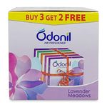 Odonil Assorted Air Freshener Blocks - 50g (Buy 3 get 2 Free)