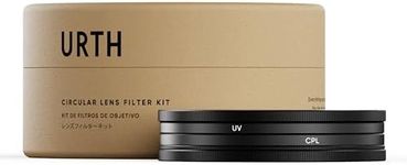 Urth 43mm 2-in-1 Lens Filter Kit - UV, Circular Polarizing (CPL), Multi-Coated Optical Glass, Ultra-Slim Camera Lens Filters