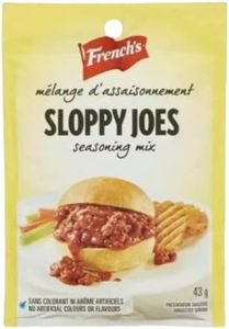 French's Sloppy Joe Seasoning Mix, 1.5-Ounce Packets (Pack of 12)