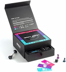 Why Not? Fun and Romantic Board Game for Couples - 170 Cards with Conversations Dares and More.