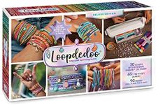 Loopdedoo Deluxe DIY Friendship Bracelet Maker Kit - Make Bracelets in Minutes for Birthdays and Friendship Gifts - Award Winning Crafts Kit for Kids Aged 8+