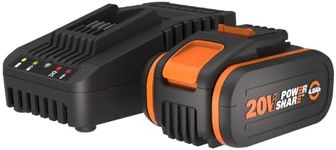 WORX 20V PowerShare 4.0Ah Battery and Fast Charger Kit Lithium-ion WA3604