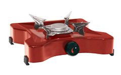 Texsport Glacier Peak - Deluxe Single Burner Propane Stove 8,200 BTUs, RED