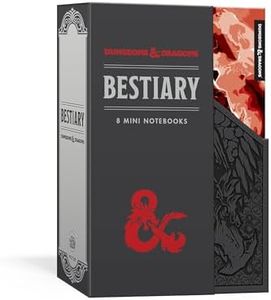 Random House USA Inc Dungeons and Dragons Bestiary Notebook Set: 8 Mini Notebooks