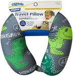 Cloudz Kids Microbead Travel Neck Pillow - Dinosaur