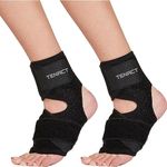 TENACT Ankle Support Belt for Men & Women | Ankle Brace for Injuries & Sports | Ankle Support for Pain Relief Balck Universal size (2)