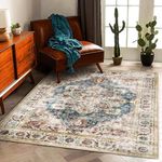 CHAMPLANT Washable Area Rug 5'x7' f