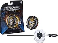 Beyblade Burst Pro Series Prime Apocalypse Spinning Top Starter Pack - Attack Type Battling Game Top with Launcher Toy