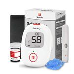 Diabetes Test Kit, Blood Sugar Tester [2019 Upgrade] with Voice Reminder and Light Warning Blood Glucose Monitor with Test Strips x 25 and Lancet x 25, Sinocare Safe AQ Voice Glucometer -in mmol/L