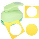 1.5 Inch Circle Paper Punch, Hole Punch Shapes, Circle Cutter Tool for Paper, Hole Puncher for Crafts, Scrapbooking, Cardstock, Greeting Cards, DIY, Kids Arts