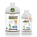 CoverTec GlazeGuard High-Gloss Tile & Grout Sealer – Wet Look Waterproof Finish for Ceramic, Porcelain & Stone – Protects Showers & Floors – Long-Lasting Barrier (1 Qrt Kit)