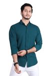 JEEVAAN - THE PERFECT FASHION Men's Cotton Blend Regular Fit Full Sleeve Casual Shirt (in, Alpha, XL, Tile Color)