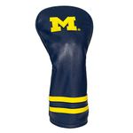 Team Golf NCAA Michigan Wolverines Vintage Fairway Headcover, Retro Design & Superb Embroidery