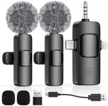 4 in 1 Wireless Lavalier Microphone