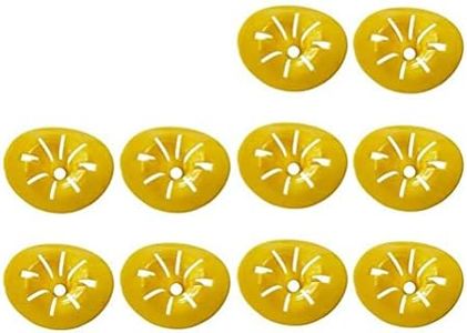 Kylewo 10 Piezas Trampa de Avispas Trampa de Embudo Amarilla DIY Avispas atrapa Moscas, Trampa de Insectos para Exteriores, Control de escarabajos en el jardín de su casa