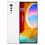 LG Velvet 5G (128GB, 6GB RAM) 6.8" OLED, Snapdragon 765, 48MP 4K Camera, US 5G/Global 4G LTE T-Mobile Unlocked (AT&T, Metro, Straight Talk, Latin) LM-G900TM (Aurora White) (Renewed)