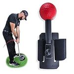 TOTAL GOLF TRAINER ARM Aid - To Improve Chipping, Pitching & Full Swing - Lead & Trail Hand/Wrist/Arm Movement To Control Club Face - Straight Lead Arm - Width In Trail Arm - Wrist Hinge & Create Lag