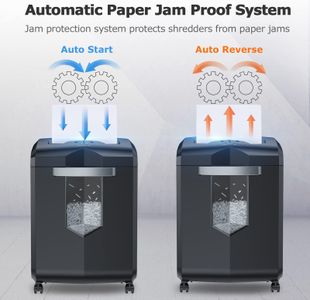 Bonsaii 18-Sheet Paper Shredder – Heavy Duty Cross-Cut for Office
