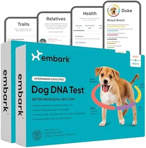 Embark Breed & Health Kit (2 Pack) - Dog DNA Test - Discover Breed, Ancestry, Relative Finder, Genetic Health, Traits, COI