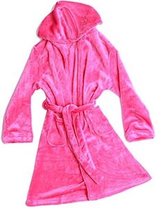 Just Love Velour Solid Robes for Girls 75604-FUS-14-16 Fuchsia