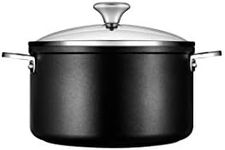 Le Creuset Toughened Nonstick PRO Stockpot with Glass Lid, 6.3 qt.